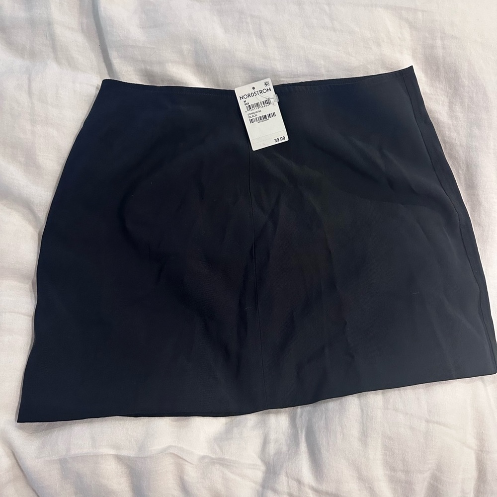 Black Mini Skirt Open Edit NEW w/ 🏷️